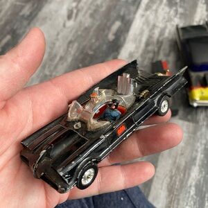 Vintage Batmobile Metal Car